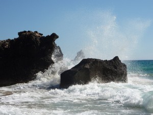 Feng Shui heisst Wind und Wasser. Die Gischt belebt und vitalisiert. Teilen und wieder vereinen ist der Prozess.
